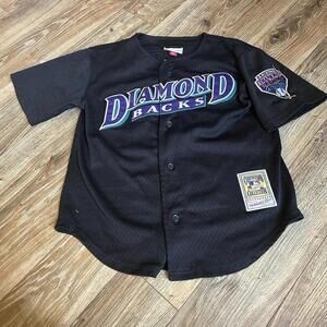 Mitchell & Ness Men's Arizona Diamondbacks MLB Randy Johnson Jersey Youth Medium